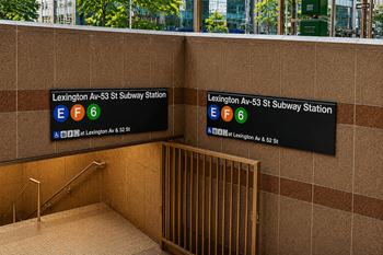 E, f, 6, 4 train